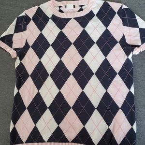 J CREW Argyle sweater